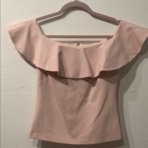 Ted Baker off shoulder ruffle top